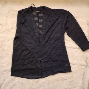 Lane Bryant | Diamond Lace Navy Cardigan 14/16